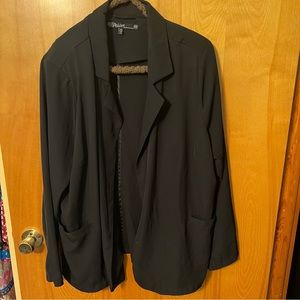 Black suit jacket